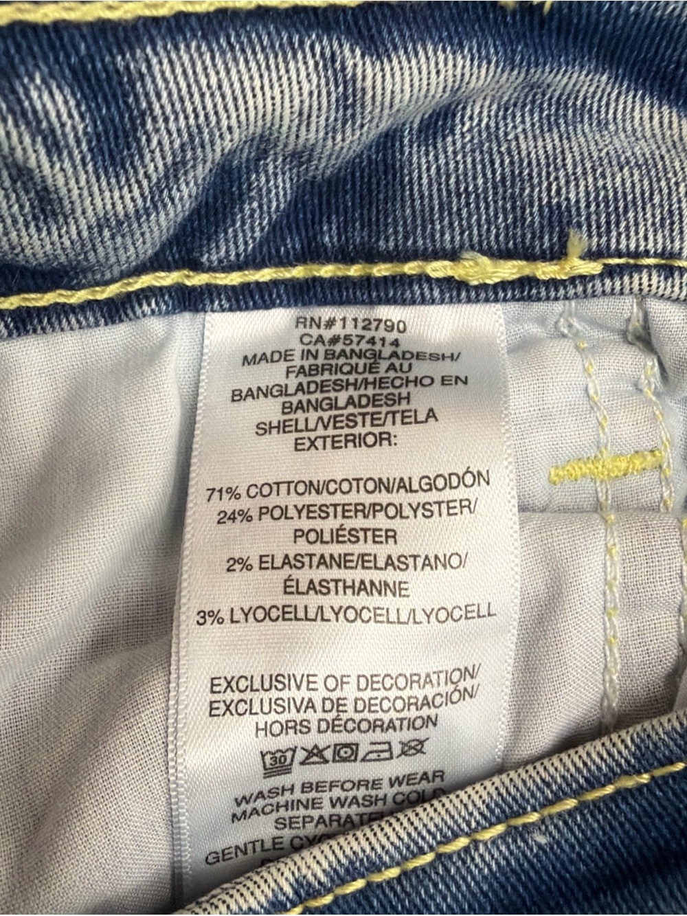 True ReligionY2K style Classic Light Blue Flare Jeans with Signature Back Pocket - Picture 9 of 9